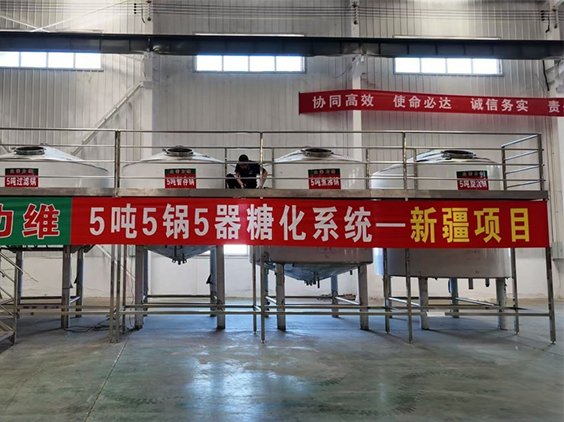 古塔精酿啤酒设备厂—5吨精酿啤酒设备—新疆项目